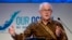 Australia's former Prime Minister Malcolm Turnbull delivers his speech during the Our Ocean Conference in Bali, Indonesia, Oct. 29, 2018. 