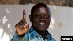 José Mario Vaz, le président de Guinée-Bissau,à Bissau, 13 avril 2014.