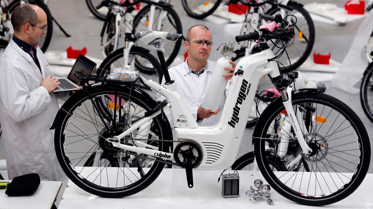 French Startup Launches Hydrogen powered Bicyles