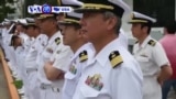 VOA60 America - US Navy Holds Memorial Service for 7 Sailors Killed in Crash