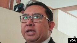 Wakil Ketua DPR RI Fadli Zon. (VOA/Fathiyah Wardah)