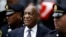 FILE - Bill Cosby arrives for his sentencing hearing at the Montgomery County Courthouse, Sept. 24, 2018, in Norristown, Pennsylvania.