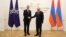 Никол Пашинян и Йенс Столтенберг в Ереване 19 марта 2024 года.