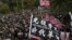 香港反送中運動抗議場面（2020年1月19日）