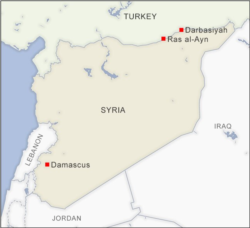 Darbasiyah and Ras al-Ayn, Syria