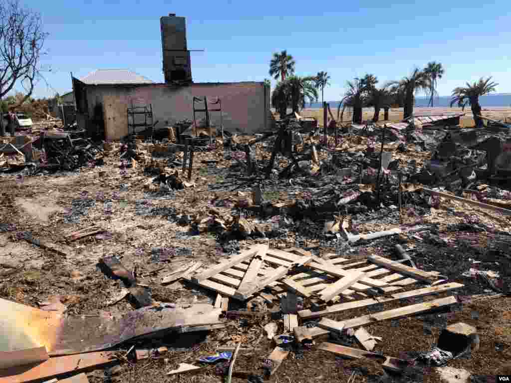 Escombros y desolación dejó en Mexico Beach, el huracán Michael. La tormenta de categoría 4, golpeó la zona con una fuerza descomunal, destruyendo todo a su paso cuando se abatió sobre el área el 10 de octubre de 2018.&nbsp;Sábado 13 de octubre de 2018. Foto, Jorge Agobián.