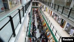 A general view of the Friendship City Center shopping mall in Ethiopia's capital, Addis Ababa, May 26, 2014. 