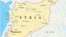 Map of Syria 