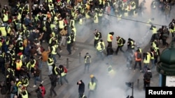 Protestos em França