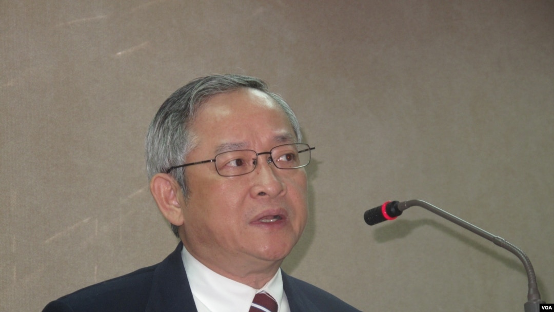 台湾立委林郁方(美国之音申华拍摄)