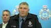 In this image from a video, Western Australian Police Commissioner Col Blanch speaks at a press conference in Perth, May 5, 2024. A 16-year-old boy armed with a knife was shot dead by police after he stabbed a man in the Australian west coast city of Perth, officials said Sunday.