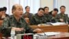 북한의 3차 핵실험이 임박했다는 관측이 있던 6일 국회 국방위원회 전체회의에 출석한 정승조 한국 합참의장(왼쪽). (자료사진)