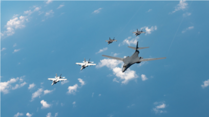 Đội máy bay F-35 của Mỹ do công ty Lockheed Martin chế tạo.