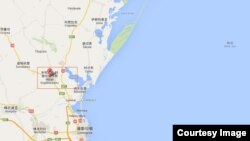 文中提到的罗马尼亚靠近黑海的米哈伊尔－科格尔尼恰努空军基地 (谷歌地图)