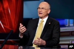 Andrew Puzder, CEO of CKE Restaurants, who was nominated by President Donald Trump to be United States Secretary of Labor, is interviewed. Puzder withdrew his name on the eve of his confirmation hearing.