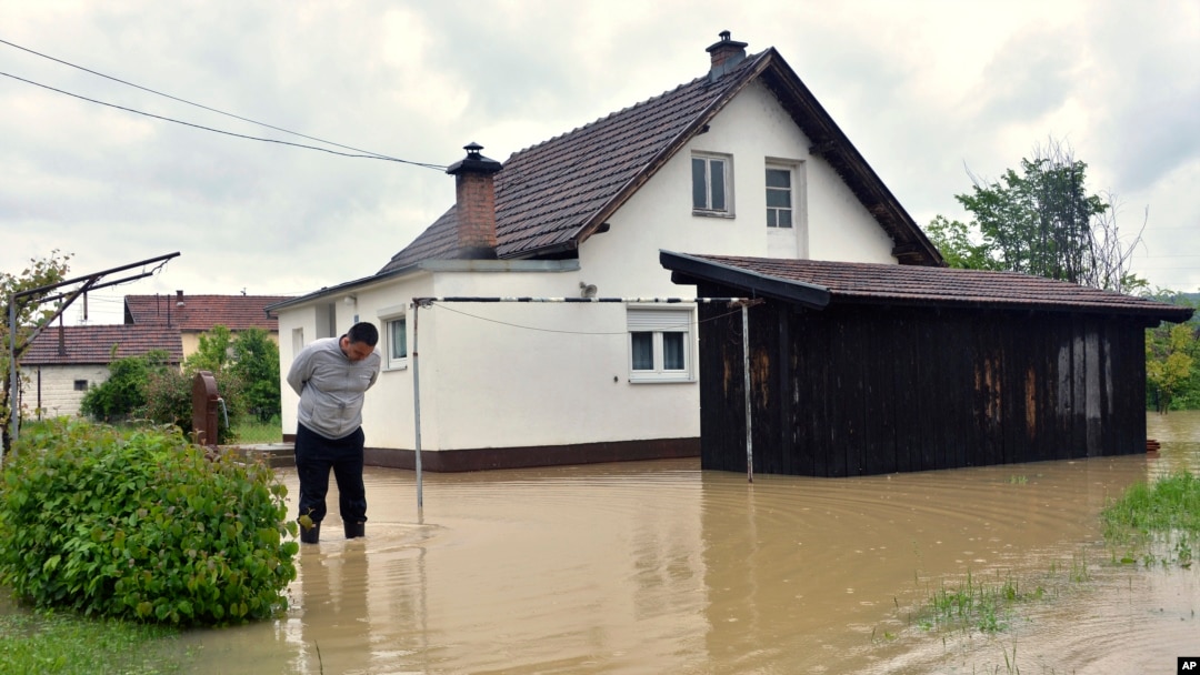 Poplavljena kuća u Banja Luci
