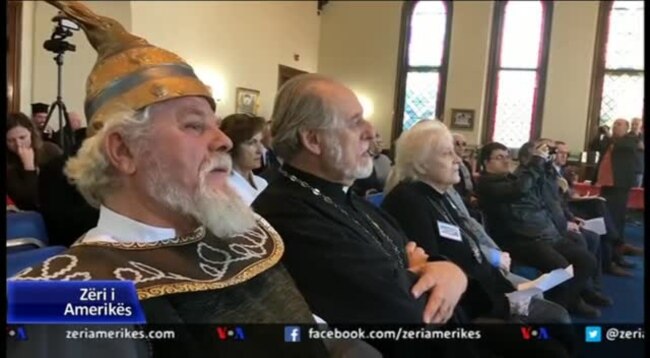 Boston, kisha shqiptare përkujton Skënderbeun dhe Nolin