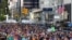 FILE - Runners take part in the New York City Marathon, Nov. 3, 2019. The annual event which this year had been scheduled for Nov. 1, 2020, has been cancelled because of the coronavirus pandemic.