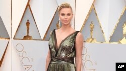 L’actrice sud-africaine Charlize Theron aux Oscars, au théâtre Dolby, à Los Angeles, 26 février 2017.