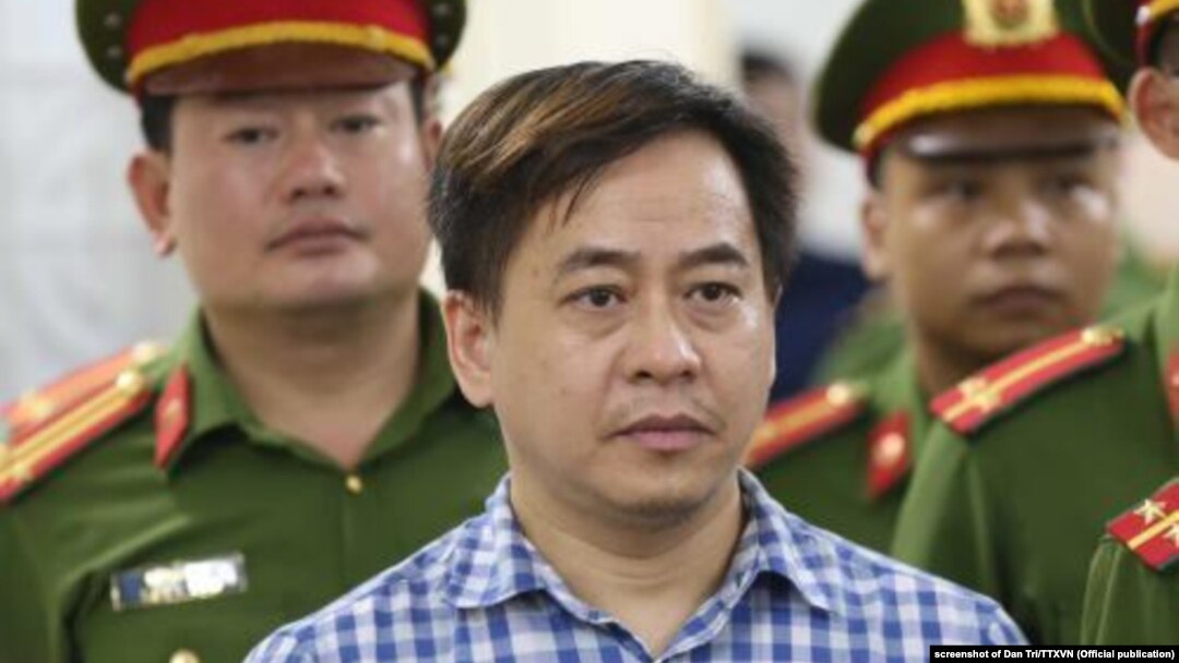Ông Phan Văn Anh Vũ tại phiên tòa hôm 30/7/2018