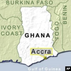 Map of Ghana