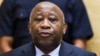 Former Ivory Coast President Laurent Gbagbo attends a confirmation of charges hearing in his pre-trial at the International Criminal Court in The Hague, February 19, 2013. 