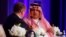 Chief Executive Officer of the Saudi Stock Exchange (Tadawul) Khalid al-Hussan gestures during Euromoney Conference in Riyadh, Saudi Arabia, May 3, 2016.