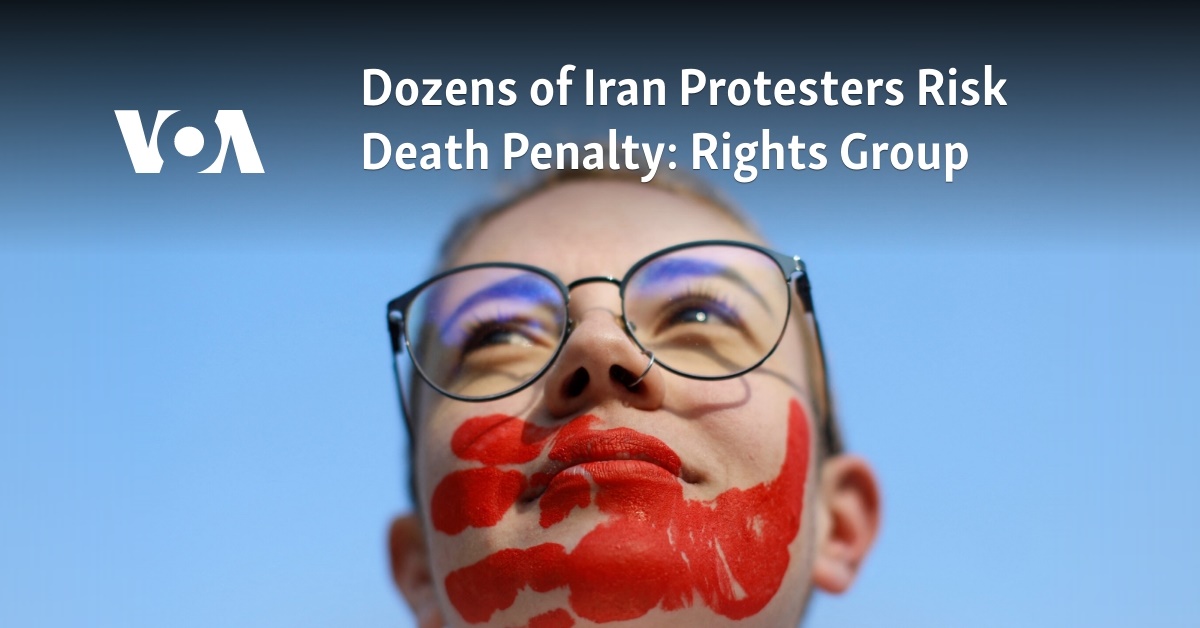 Dozens Of Iran Protesters Risk Death Penalty: Rights Group