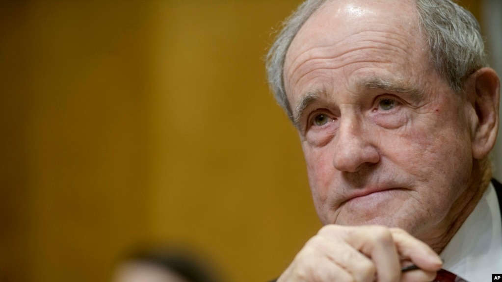 Senate Foreign Relations Committee Chairman Jim Risch, a Republican, is pictured during a hearing on Capitol Hill, Jan. 21, 2025, in Washington.