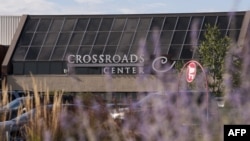 A view outside the Crossroads Center Mall that reopens Monday after closing Saturday night when a man entered and stabbed nine people in St. Cloud, Minnesota, Sept. 19, 2016.
