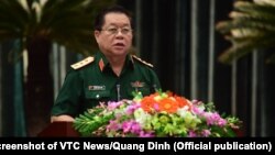 Thượng tướng Nguyễn Trọng Nghĩa cho hay quân đội có 10.000 "hạt nhân đấu tranh trên mạng"
