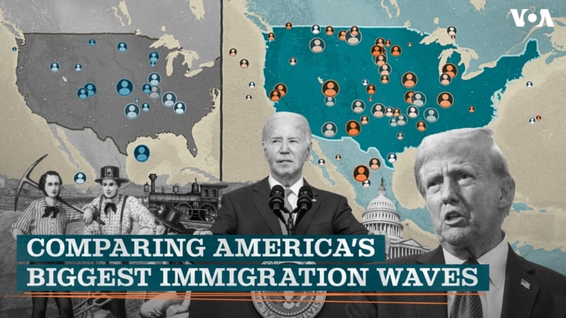 Comparing America’s biggest immigration waves