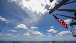 美國與印度海軍2020年7月20日在印度洋進行合作演習（美國海軍照片）