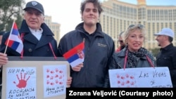 Protest podrške studentima u Las Vegasu