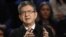 Far-left presidential candidate for the presidential election Jean-Luc Melenchon attends a television debate at French private TV channels BFM TV and CNews, in La Plaine-Saint-Denis, outside Paris, France, April 4, 2017. 