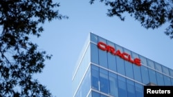 美国甲骨文公司(Oracle)在首都华盛顿郊外的一座办公楼（路透社2019年10月18日）