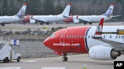 Máy bay của hãng hàng không giá rẻ Norwegian Air Shuttle.