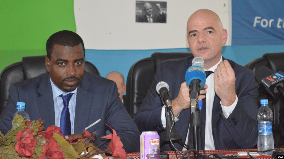 Infantino oo booqday Jabuuti