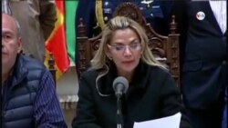 Presidente interina de Bolivia rechaza proyecto ley de impunidad