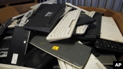 Discarded computers (file photo)
