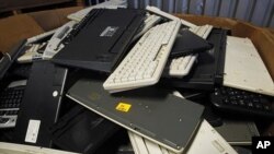 Discarded computers (file photo)