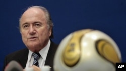 FIFA chief Joseph Blatter (file photo)