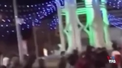 فرار نیروهای سرکوب از دست معترضان در شهر «شازند» استان مرکزی