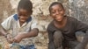 Mozambique, children playing