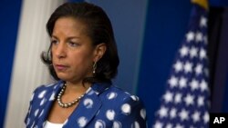 រូប​ឯកសារ៖ លោក​ស្រី Susan Rice អតីត​ទីប្រឹក្សា​ផ្នែក​សន្តិសុខ​ជាតិ​អាមេរិក ក្នុង​អាណត្តិ​របស់​ប្រធានាធិបតី​ បារ៉ាក់ អូបាម៉ា។