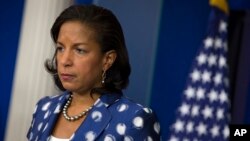 Susan Rice, asesora de seguridad nacional del expresidente Barack Obama, niega que haya espiado a aesores de Donald Turmp durante su campaña por la Casa Blanca.