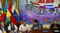 Entre los países miembros del ALBA están Ecuador, Cuba, Venezuela, Bolivia y Nicaragua.