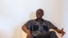 Jean-Marie Michel Mokoko lors d'un entretien à son domicile de Brazzaville le 19 mars 2016. / AFP / EDUARDO SOTERAS