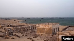 Le port de Nouadhibou en Mauritanie, 25 juin 2014.