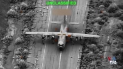 سنتکام ویدیوی انهدام هواپیماهای بزرگ ترابری نظامی جمهوری اسلامی را منتشر کرد